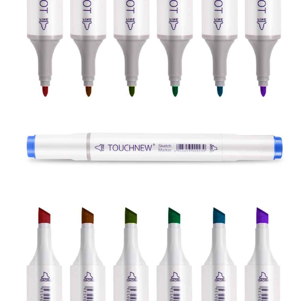 TOUCHNEW Sketch Markers 36 Color Animation Set for Adult Art Drawing Sketching - TTpen