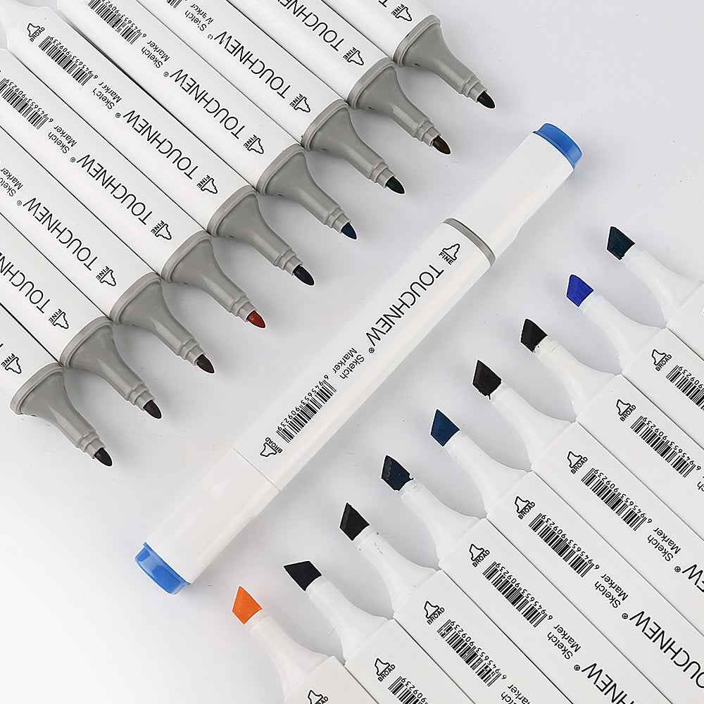 TOUCHNEW Sketch Markers 48 Color Animation Set for Adult Art Drawing Sketching - TTpen