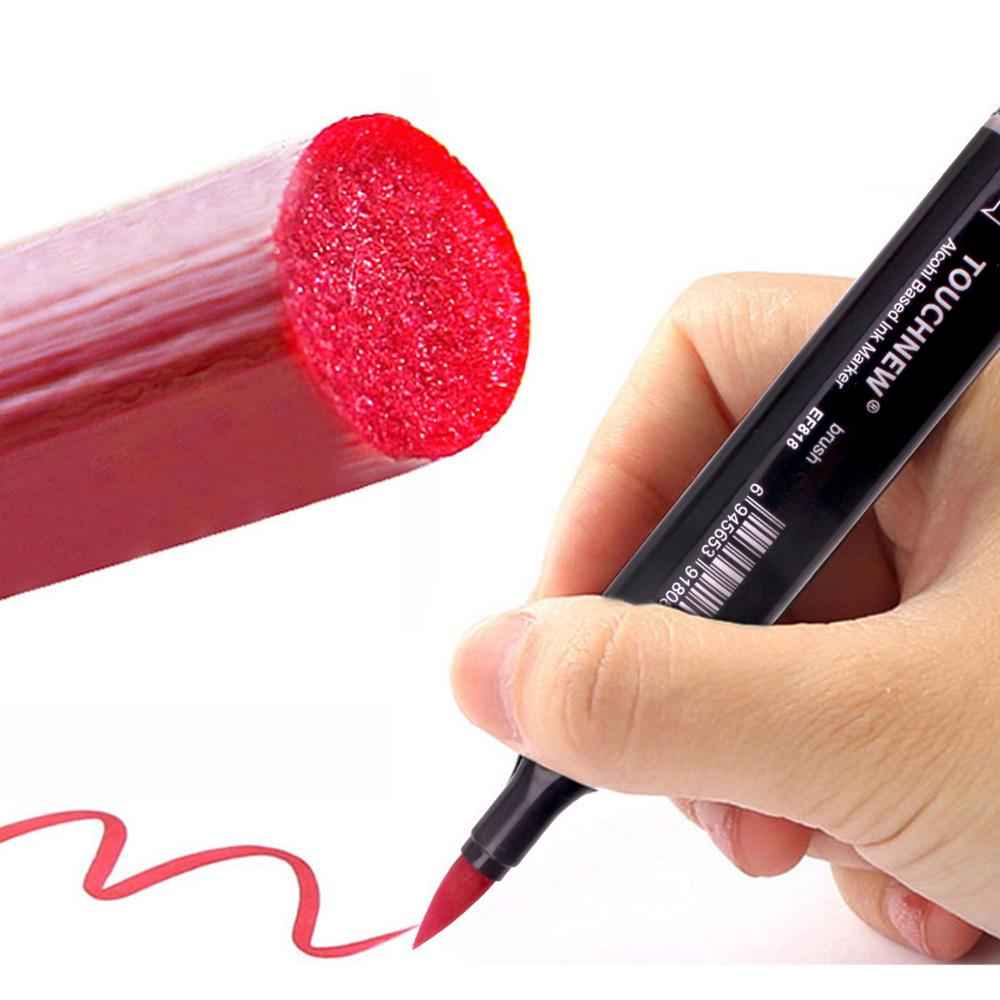 TOUCHNEW 30 Color Alcohol Twin Markers Brush Tip - TTpen