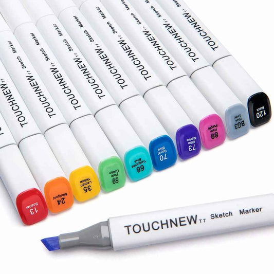 TOUCHNEW T7 30 Colors Artist Marker Set For Drawing Manga Animation - TTpen
