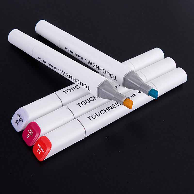 TOUCHNEW T7 168 Full Color Set Alcohol Based Sketch Art Markers - TTpen