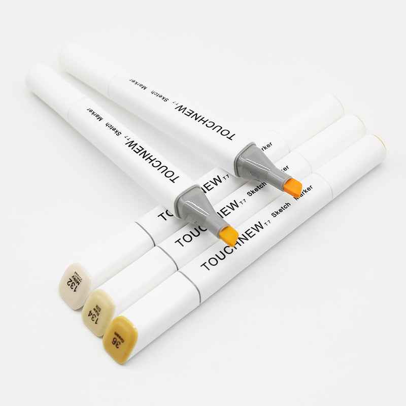 TOUCHNEW T7 168 Full Color Set Alcohol Based Sketch Art Markers - TTpen