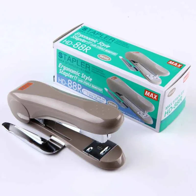MAX Stapler HD88R Ergonomic Style with Staple Remover