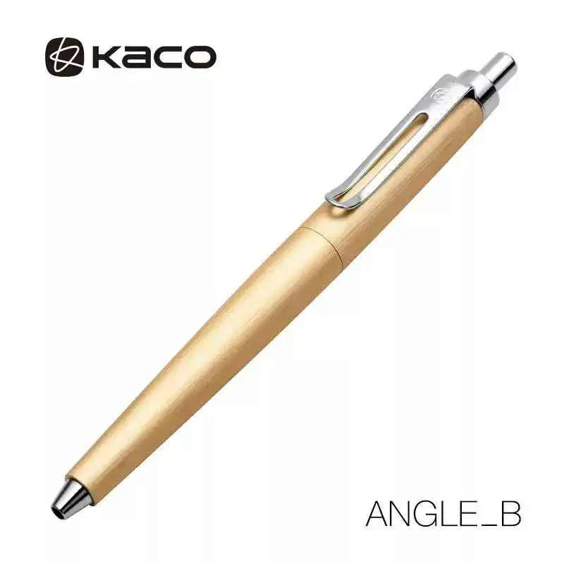 KACO Angle Rollerball Pen 1.0mm Black Ink Aluminum Body