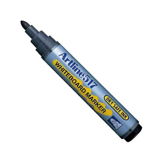 Artline 517 Day-Safe Whiteboard Markers | 2.0mm Bullet Tip | 4 Pack