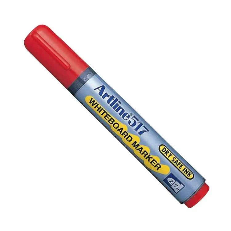 Artline 517 Day-Safe Whiteboard Markers | 2.0mm Bullet Tip | 4 Pack