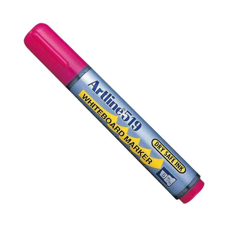 Artline 519 Day-Safe Whiteboard Markers | 2.0-5.0mm Chisel Tip | 4 Pack