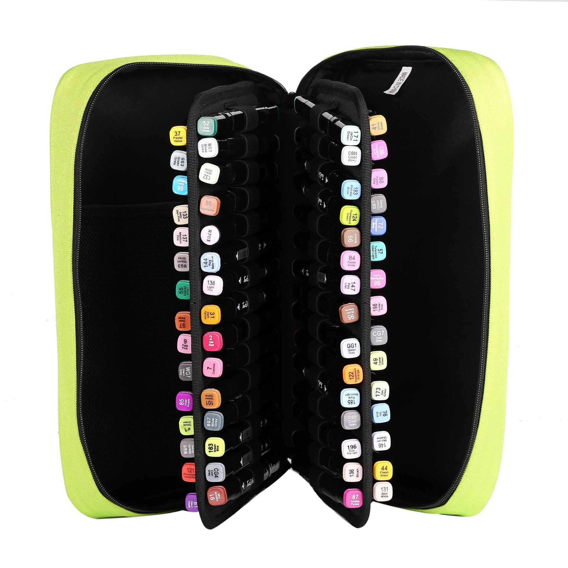 Markers Pen Case 40 Slots Holder with Carrying Handle - TTpen