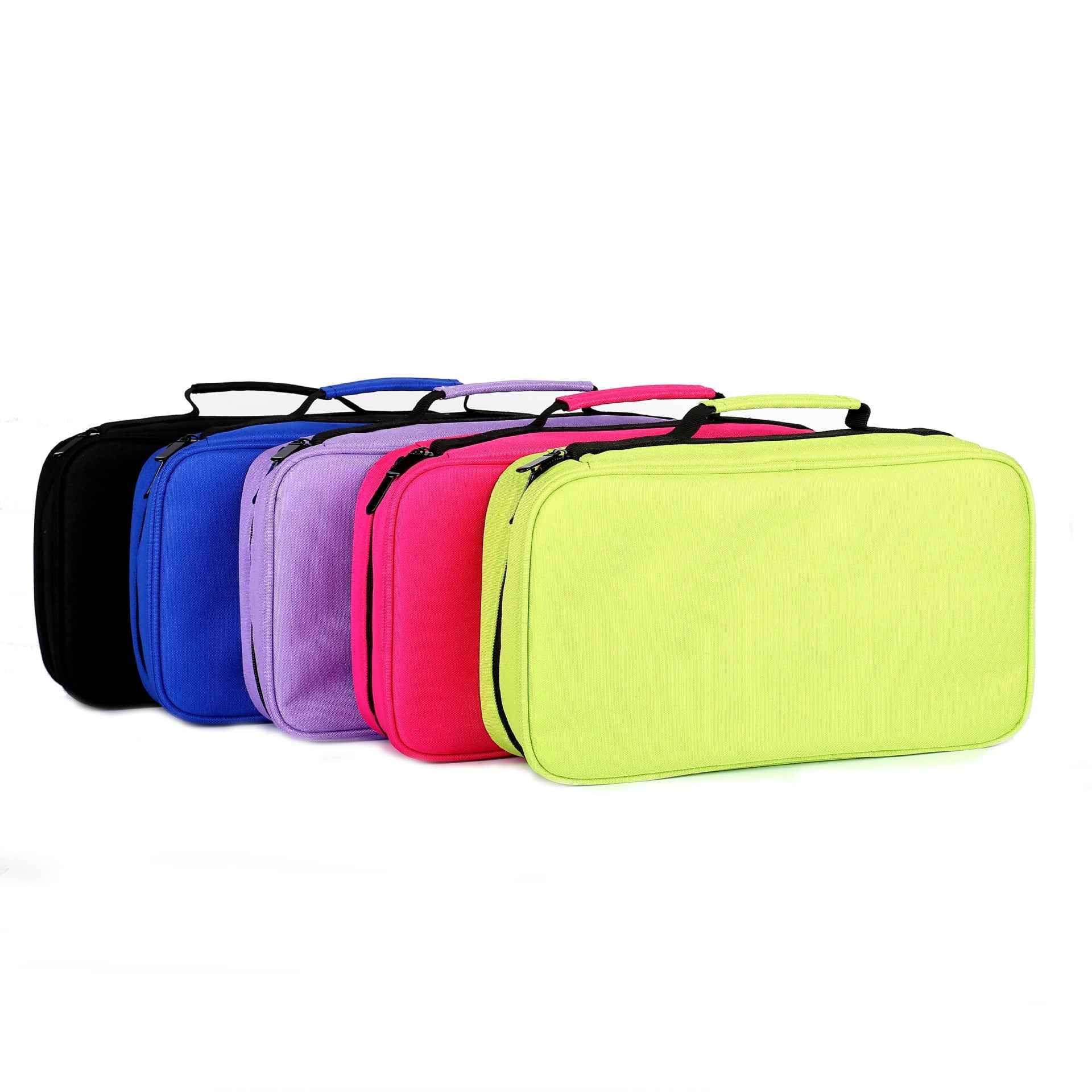 Markers Pen Case 40 Slots Holder with Carrying Handle - TTpen