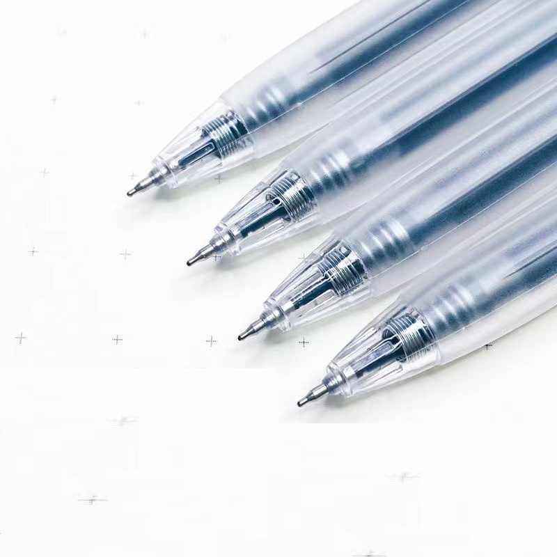 TOME 0.5mm ST Click Gel Pen Black Ink 12 Pack