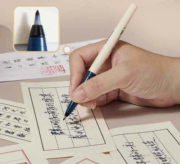 TOME Brush Marker Pens – 8-Color Soft Tip Calligraphy & Drawing Pens