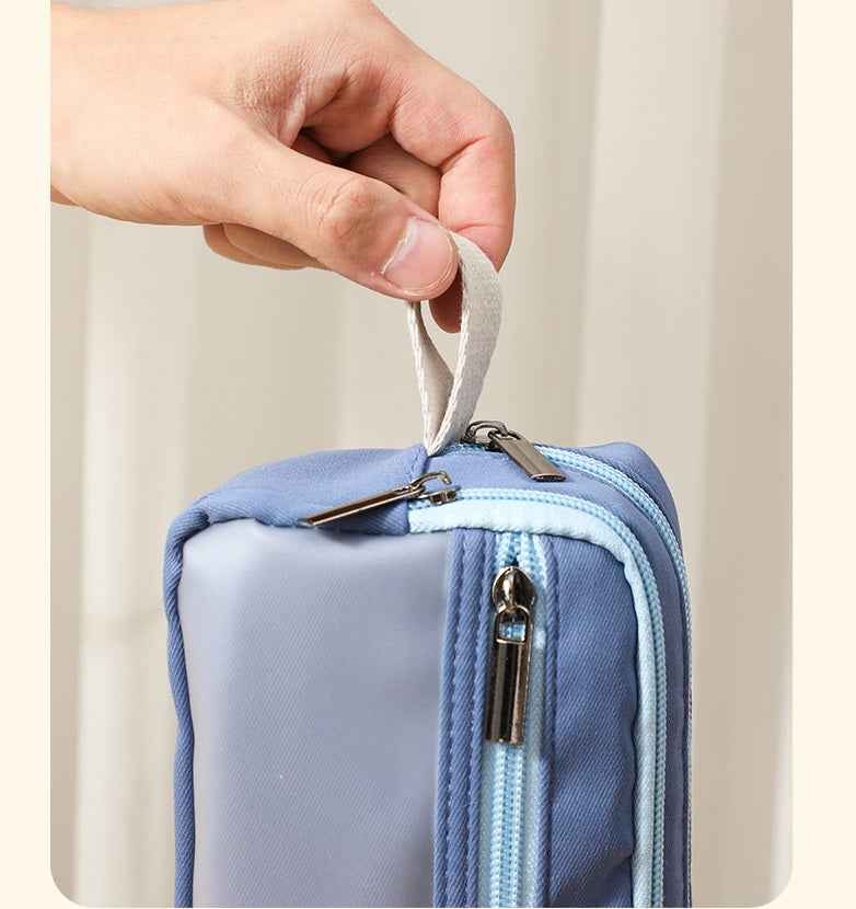 TOME United Forces 3-Layer Large Capacity Pen Bag Pencil Storage Pouch