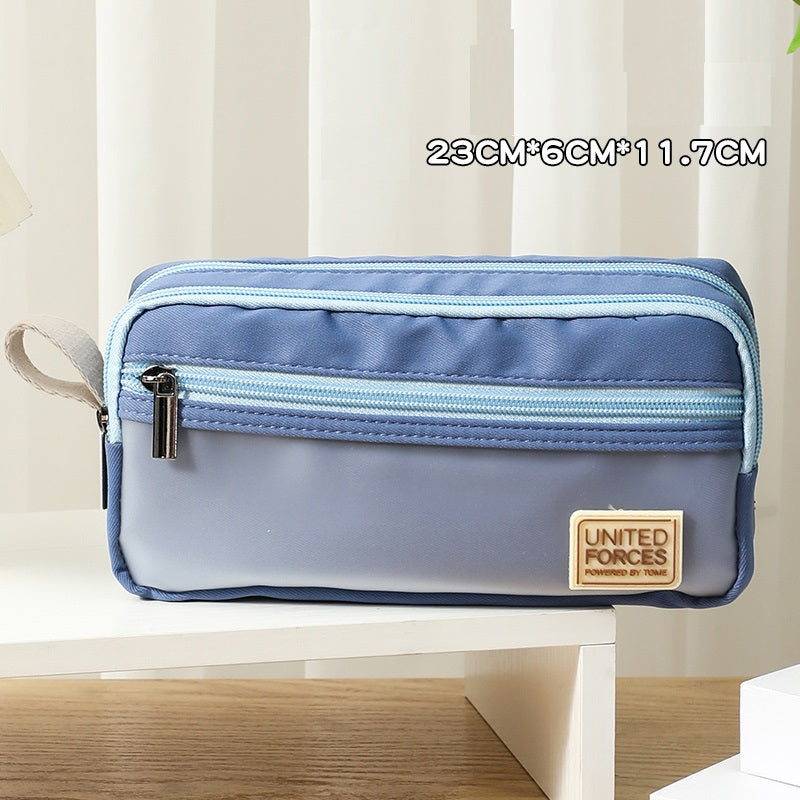TOME United Forces 3-Layer Large Capacity Pen Bag Pencil Storage Pouch - TTpen