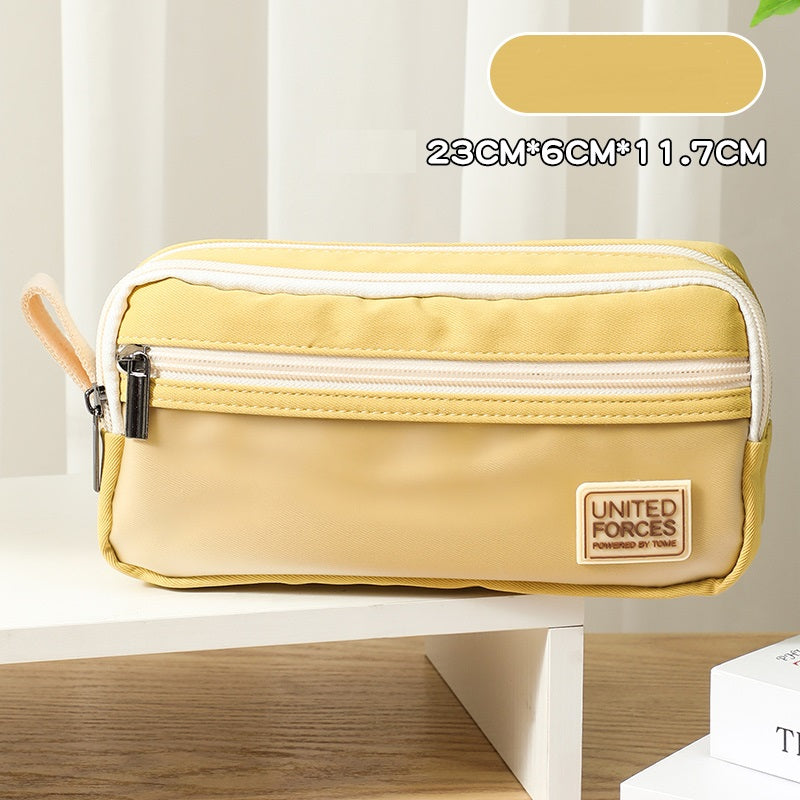 TOME United Forces 3-Layer Large Capacity Pen Bag Pencil Storage Pouch - TTpen