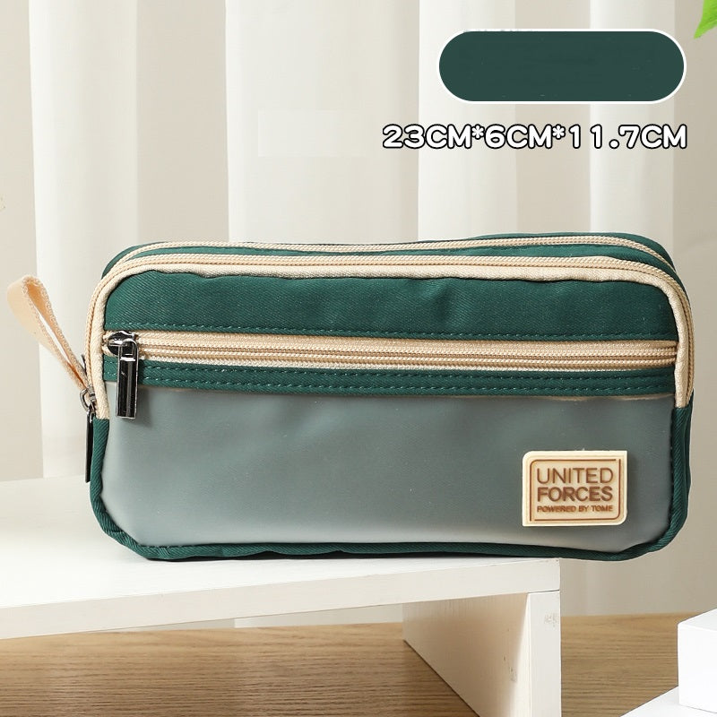 TOME United Forces 3-Layer Large Capacity Pen Bag Pencil Storage Pouch - TTpen