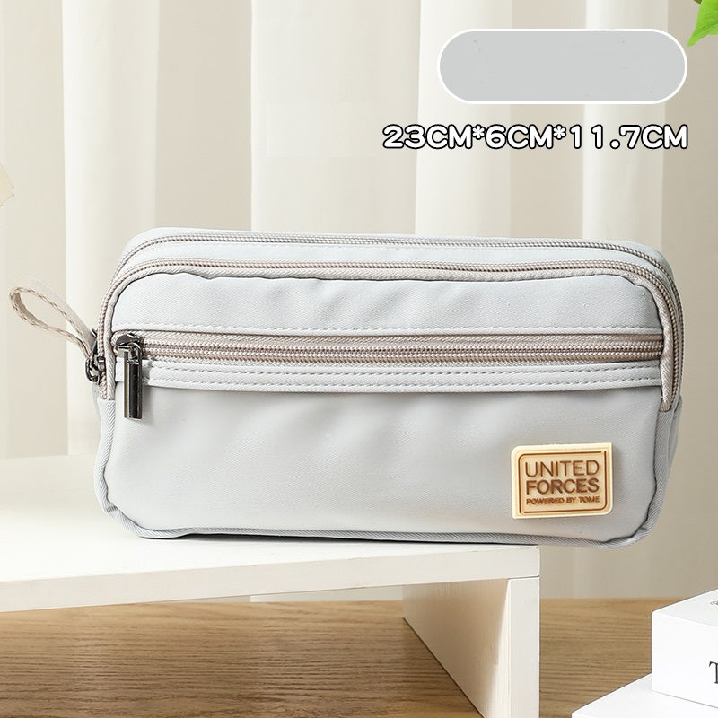 TOME United Forces 3-Layer Large Capacity Pen Bag Pencil Storage Pouch - TTpen