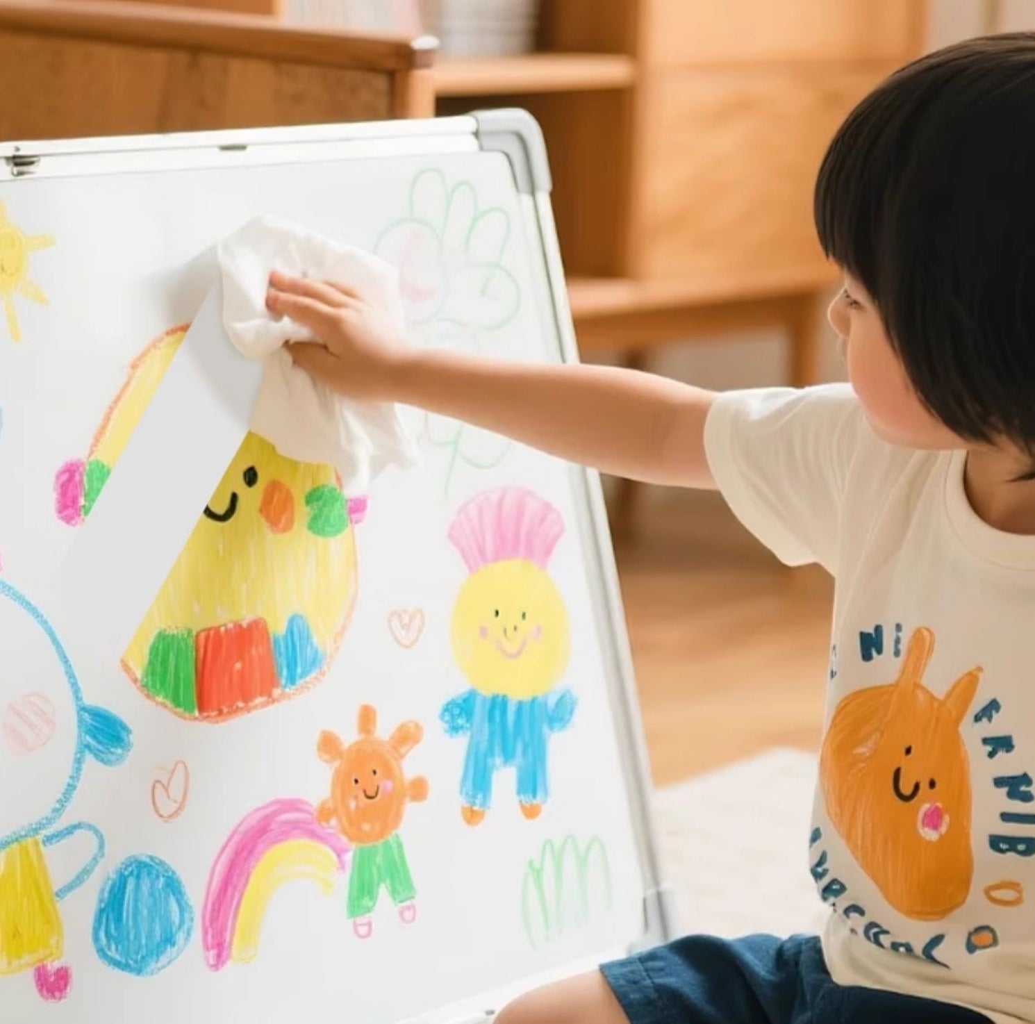 Touchmark Washable Whiteboard Markers – 8/12 Colors, Magnetic Case