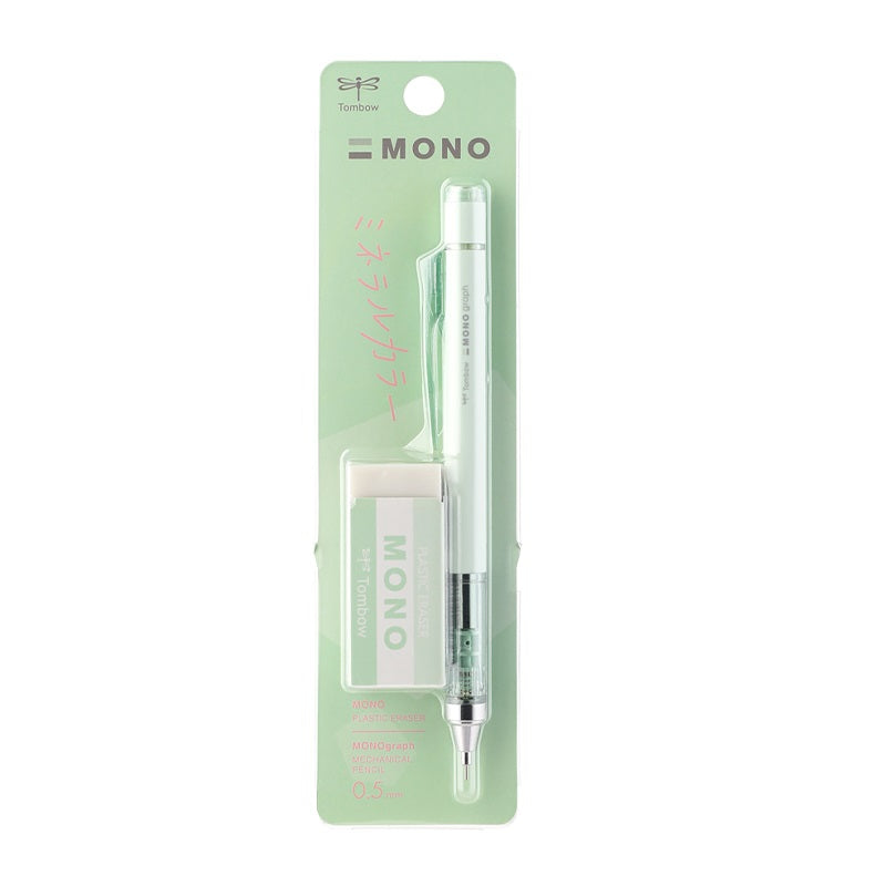 Tombow Japan Automatic Pencil with Eraser Mineral Color Series 0.5mm