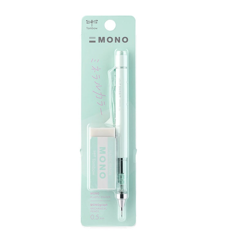 Tombow Japan Automatic Pencil with Eraser Mineral Color Series 0.5mm