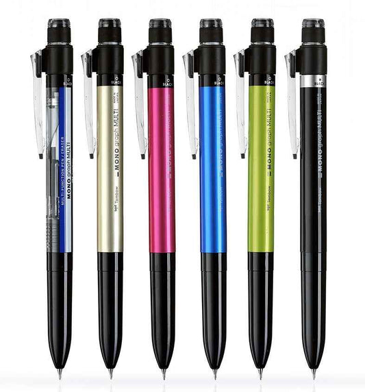 Tombow MONO Graph Multi 2 Color 0.5 mm Ballpoint Pen + 0.5 mm Pencil