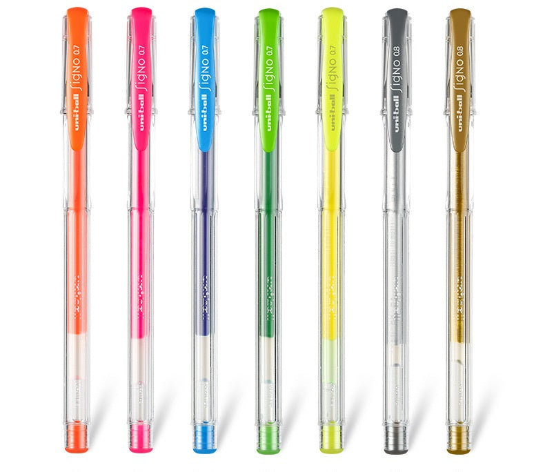 Uni-ball Signo UM-100 Gel Ink Pen - 0.5 mm -10Pcs
