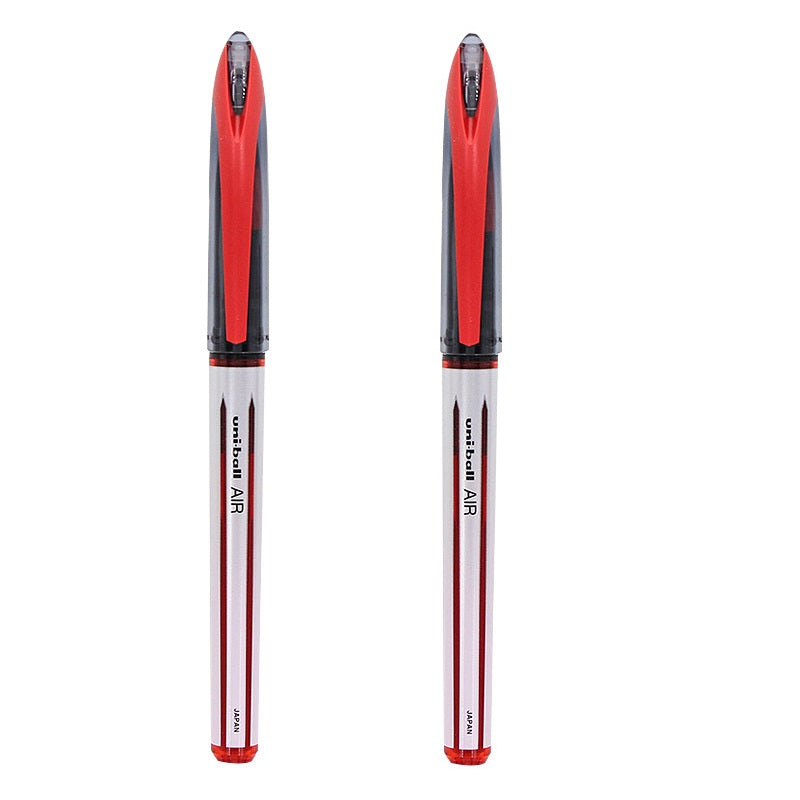 Uni-Ball AIR - 0.7mm Medium Rollerball Pens - 2 Pack Red