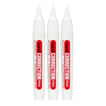 Uni Correction Pen Plus (3 Pack)