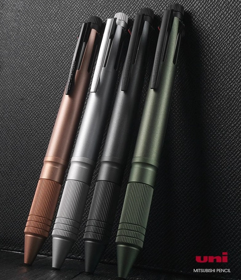 Uni Jetstream 4&1 Metal 0.5 mm Ballpoint Multifunctional Pen