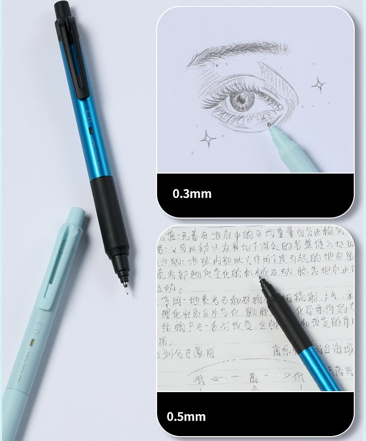 Uni Mechanical Pencil Kurutoga KS 0.3/0.5mm with Leads