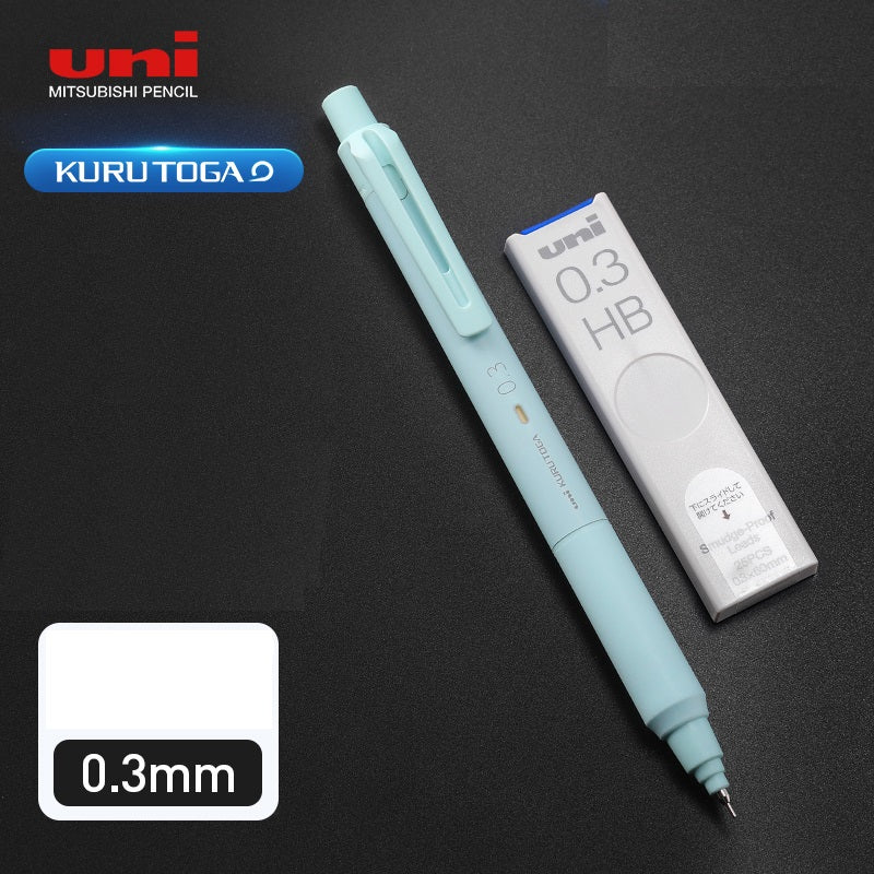 Uni Mechanical Pencil Kurutoga KS 0.3/0.5mm with Leads