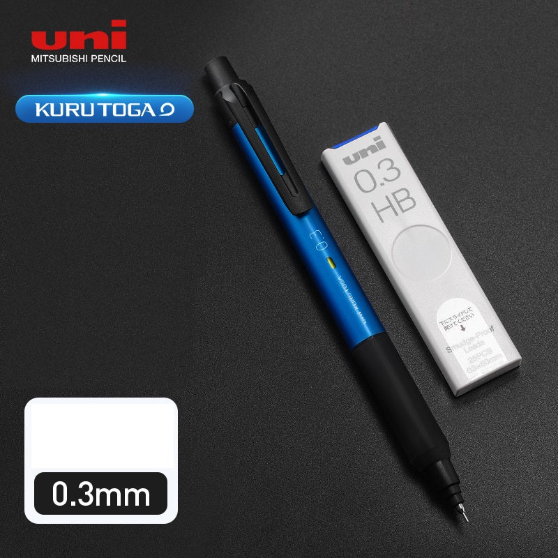 Uni Mechanical Pencil Kurutoga KS 0.3/0.5mm with Leads