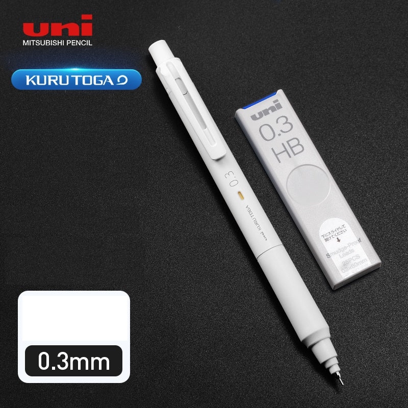 Uni Mechanical Pencil Kurutoga KS 0.3/0.5mm with Leads