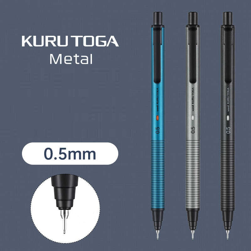 Uni Mitsubishi Pencil Kuru Toga Metal Mechanical Pencil 0.5MM - TTpen
