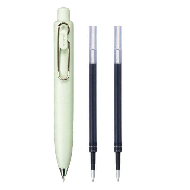 Mitsubishi Uni-ball One P Gel Ink Pen with 2 Refills 0.5MM