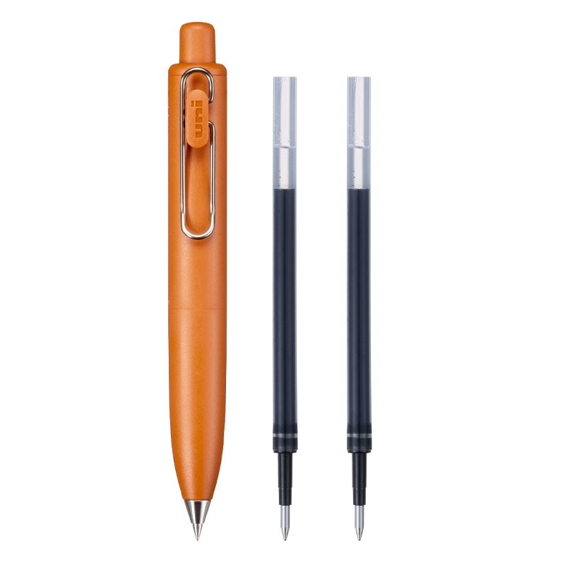 Mitsubishi Uni-ball One P Gel Ink Pen with 2 Refills 0.5MM
