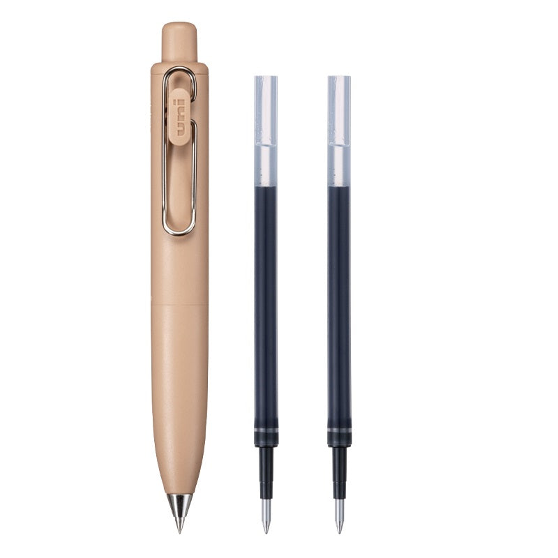 Mitsubishi Uni-ball One P Gel Ink Pen with 2 Refills 0.5MM