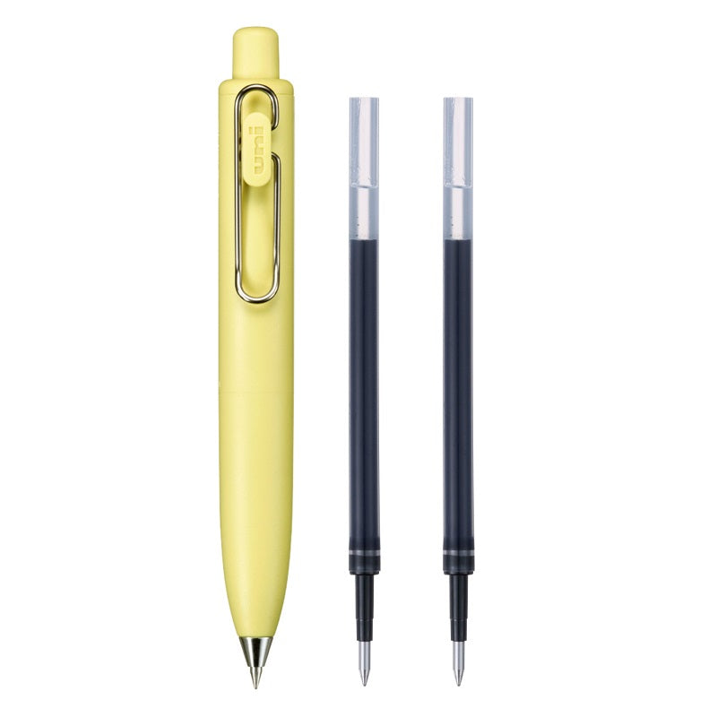 Mitsubishi Uni-ball One P Gel Ink Pen with 2 Refills 0.5MM