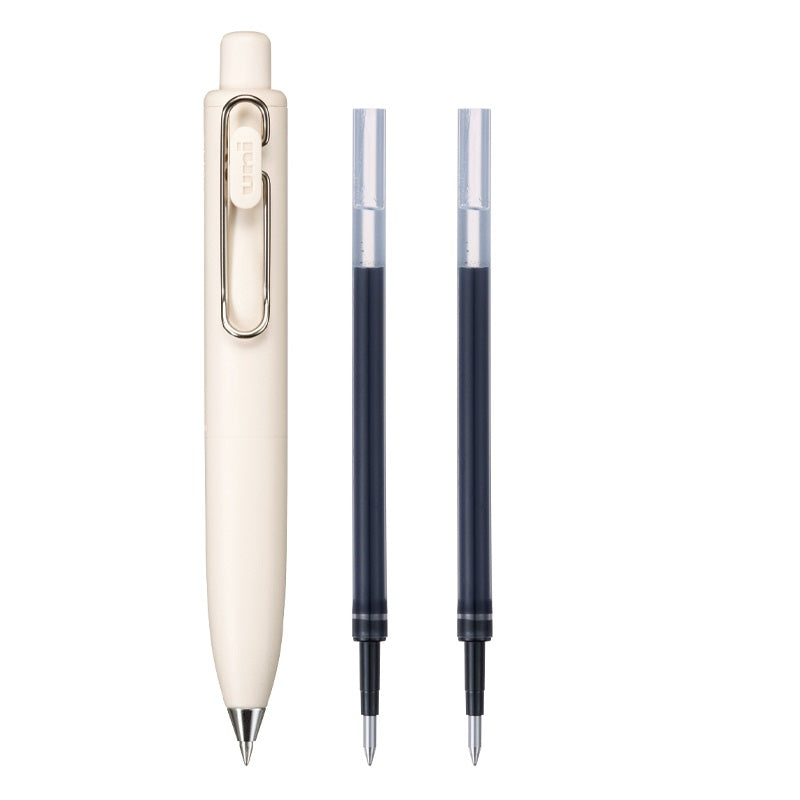 Mitsubishi Uni-ball One P Gel Ink Pen with 2 Refills 0.5MM