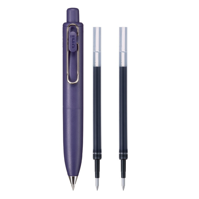 Mitsubishi Uni-ball One P Gel Ink Pen with 2 Refills 0.5MM