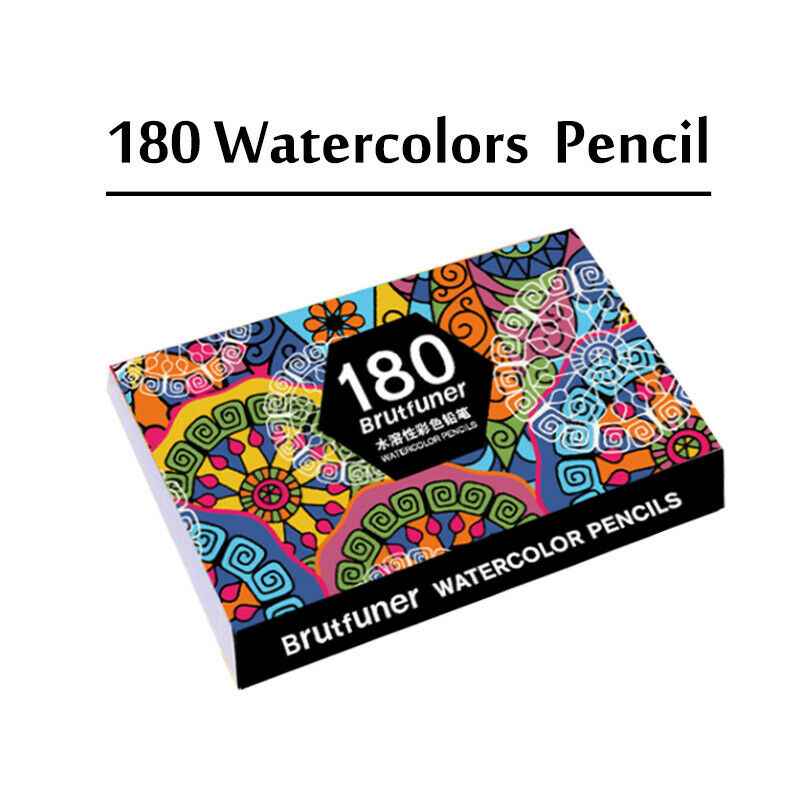 BRUTFUNER 180 Colors Watercolour Pencils Set for Drawing Sketching Shading Coloring - TTpen