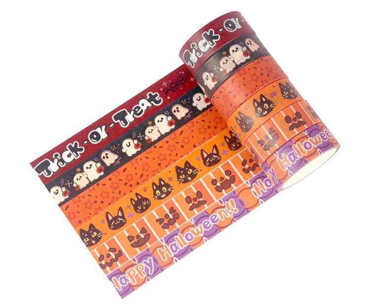 Happy Halloween Festival Washi Tape Set 11 Rolls - TTpen