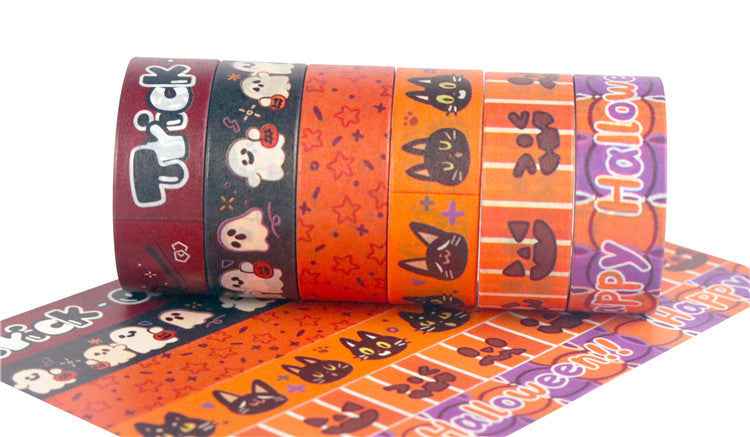 Happy Halloween Festival Washi Tape Set 11 Rolls - TTpen
