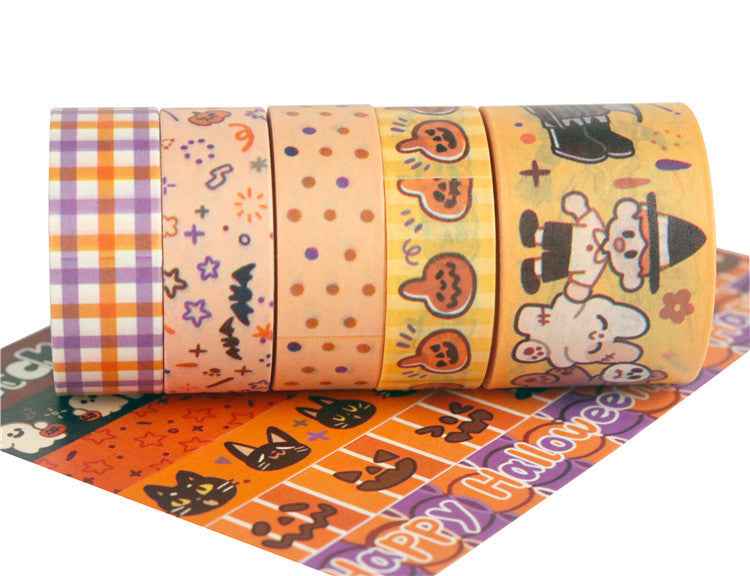 Happy Halloween Festival Washi Tape Set 11 Rolls - TTpen