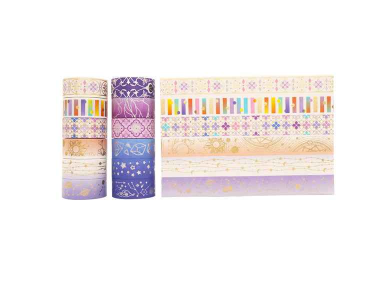 Starry Night Washi Tape Set 12 Rolls - TTpen