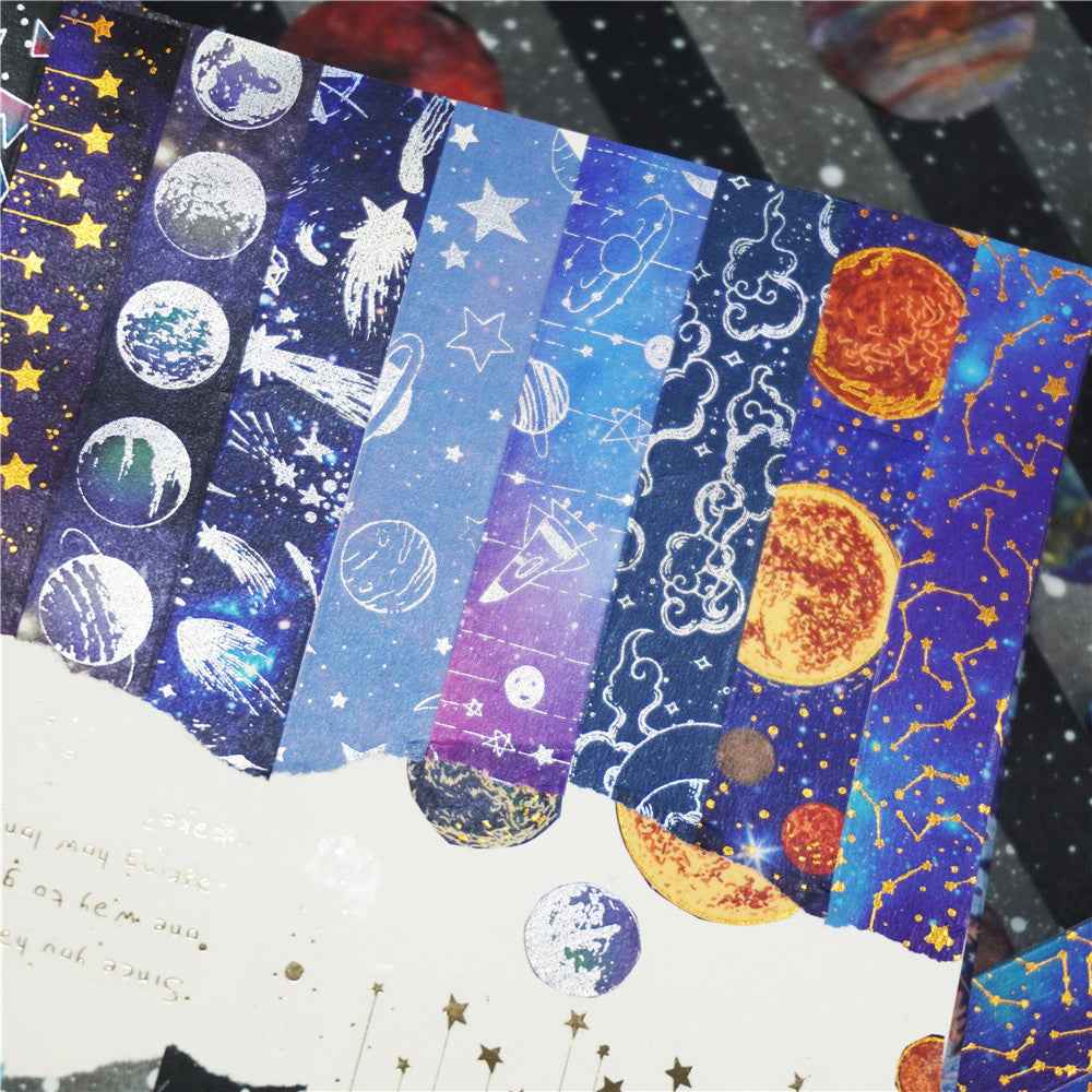 Galaxy Washi Masking Tape Set 19 Rolls - TTpen