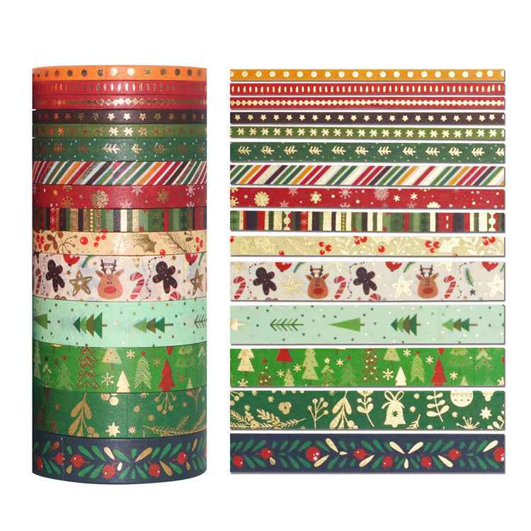 Christmas Washi Tape Set 21 Rolls - TTpen