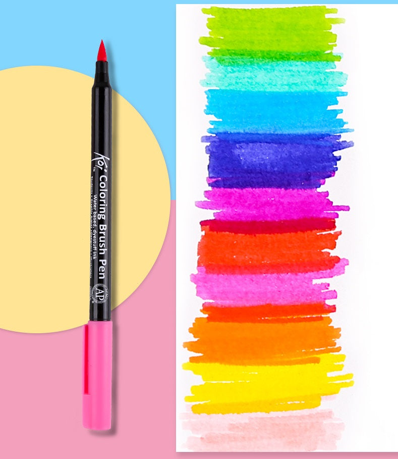 SAKURA Koi Colouring Brush Pen Set - Pack of 12 Pens