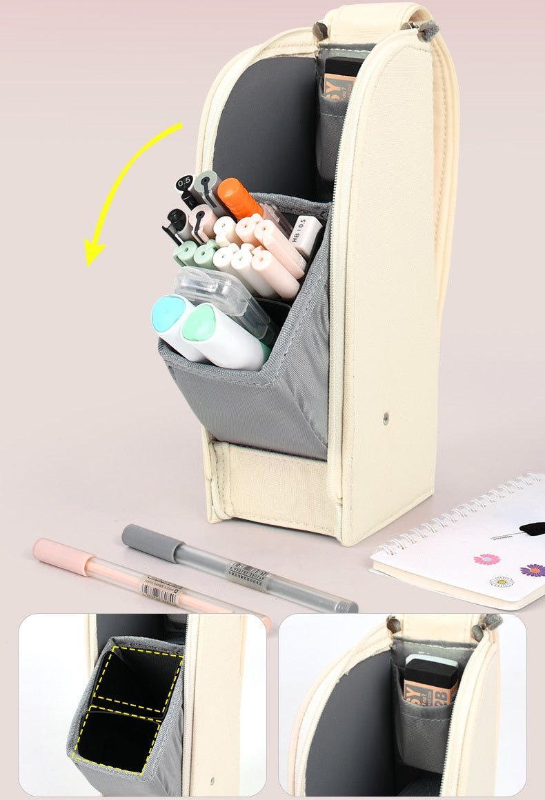 YOME Large Capacity Standing Pencil Case