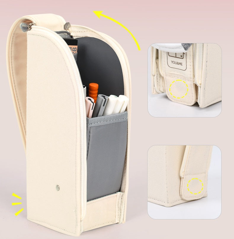 YOME Large Capacity Standing Pencil Case