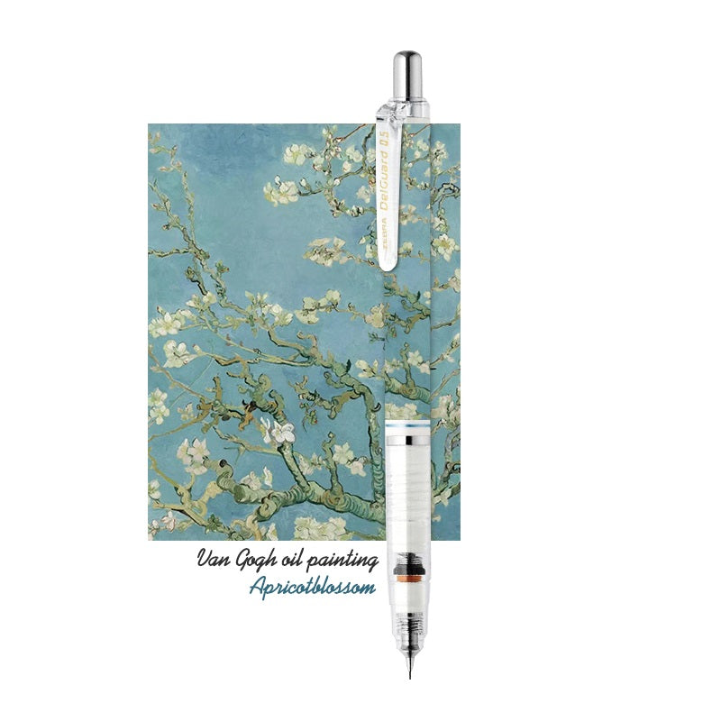 Zebra DelGuard 0.5mm Lead Mechanical Pencil Van Gogh Painting Limited